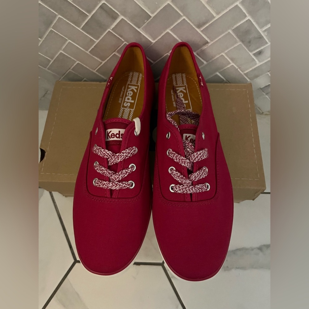 Keds Cherry Red Sneakers - Picture 3 of 6
